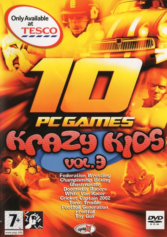 Game cover: 10 Krazy Kids PC Games Vol. 3