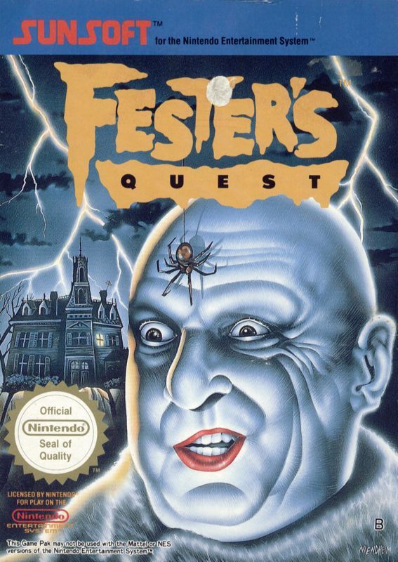 Game cover: Fester's Quest