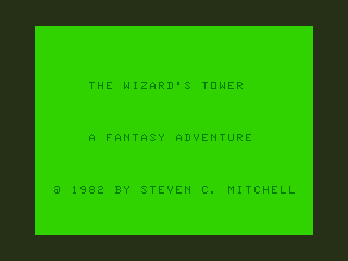 Game cover: The Wizard's Tower
