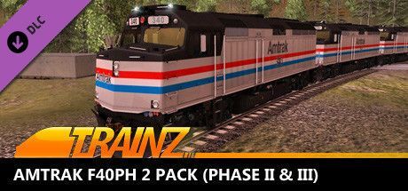 Game cover: Trainz Plus: Amtrak F40PH 2 pack