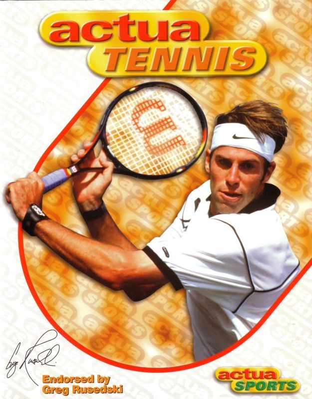 Game cover: Actua Tennis