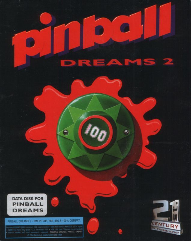 Game cover: Pinball Dreams II