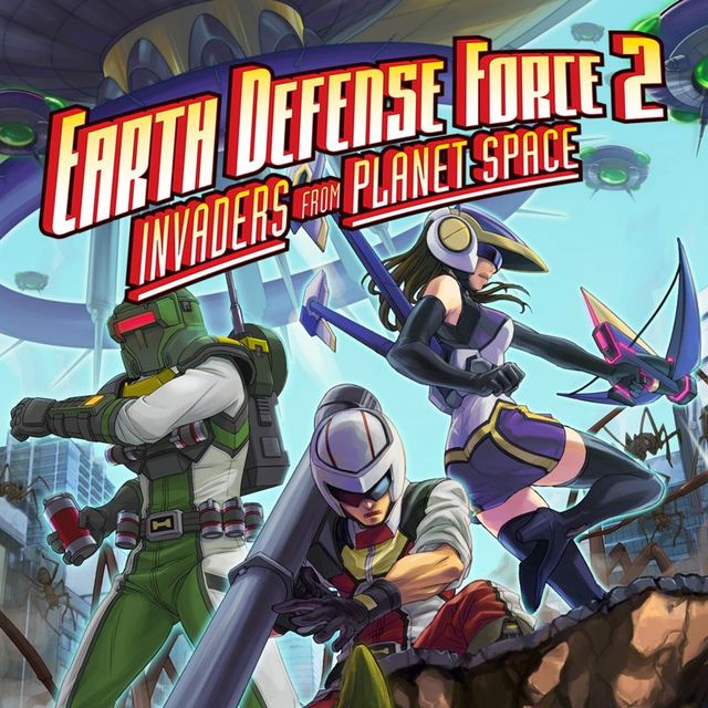 Game cover: Earth Defense Force 2: Invaders from Planet Space