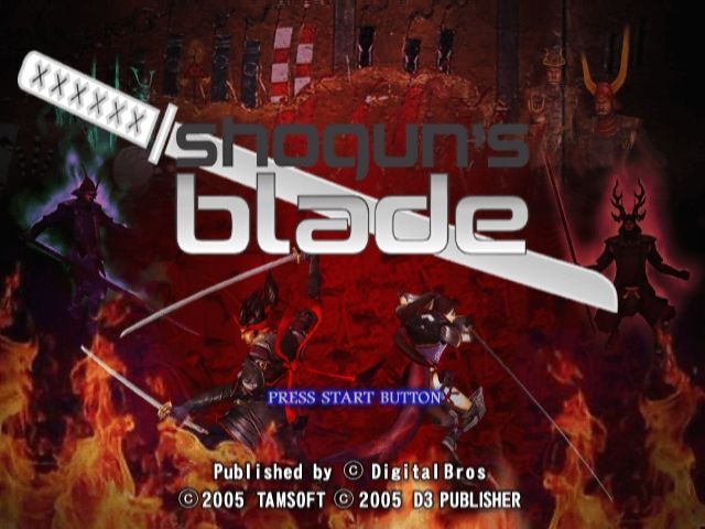 Game cover: Shogun's Blade
