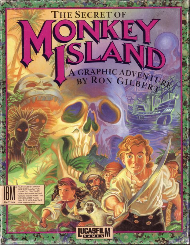 Game cover: The Secret of Monkey Island
