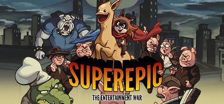 Game cover: SuperEpic: The Entertainment War