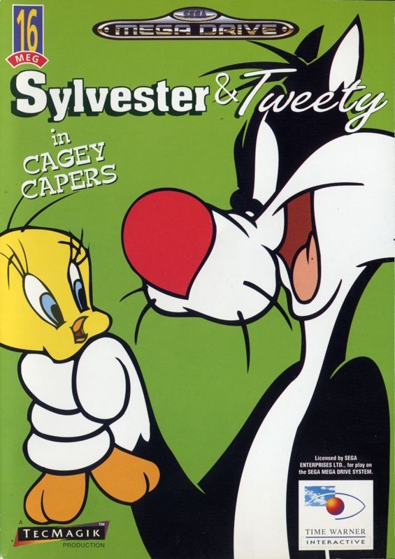 Game cover: Sylvester and Tweety in Cagey Capers