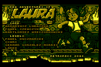 Game cover: New Adventures of Laura