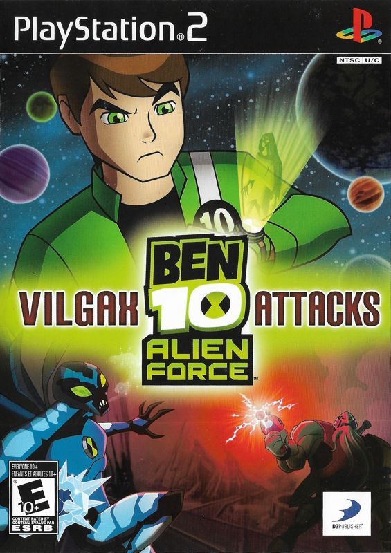 Game cover: Ben 10: Alien Force - Vilgax Attacks