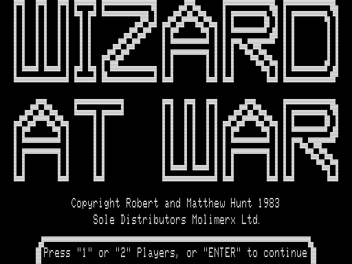 Game cover: Wizard at War