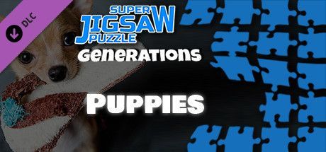 Game cover: Super Jigsaw Puzzle: Generations - Puppies