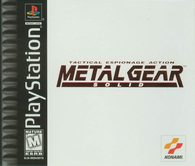 Game cover: Metal Gear Solid