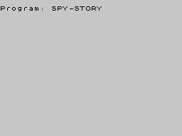 Game cover: Spy Story