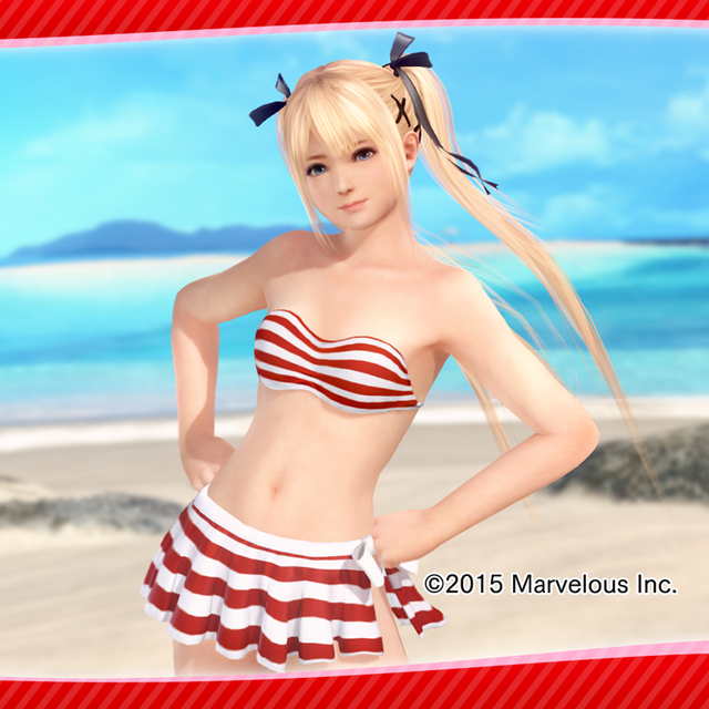 Game cover: Senran Kagura: Estival Versus x Dead or Alive: Xtreme 3 - Senran Kagura 2nd Collaboration: Swimsuit (Marie)