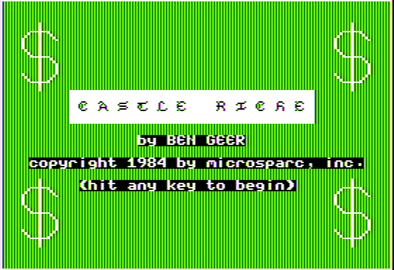 Game cover: Castle Riche