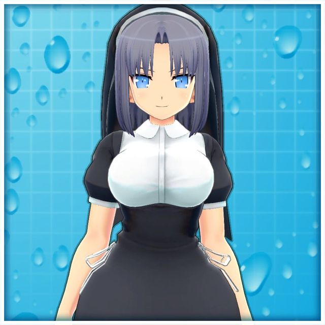 Game cover: Senran Kagura: Peach Beach Splash - Nun