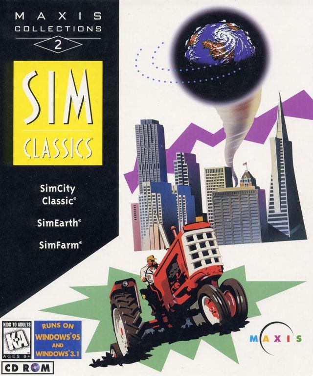Game cover: SimClassics: Maxis Collections 2