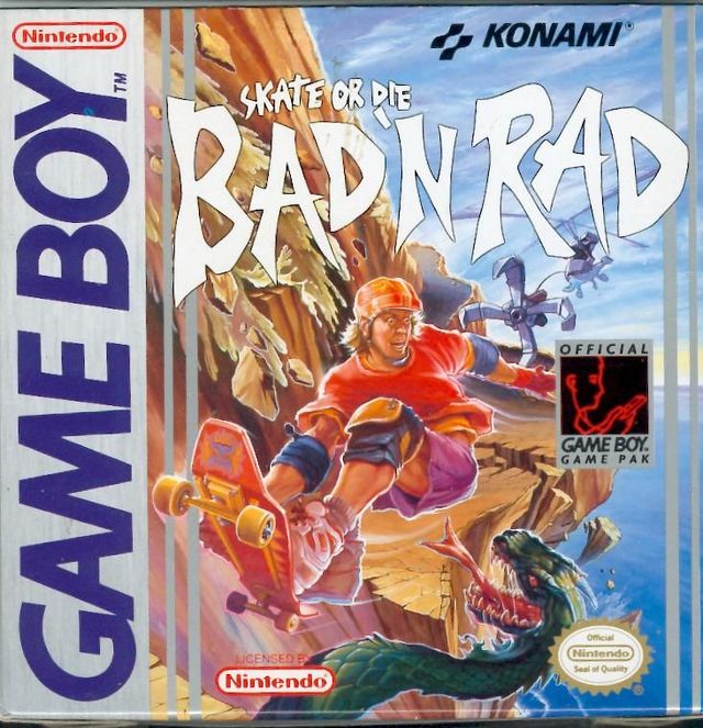 Game cover: Skate or Die: Bad 'N Rad
