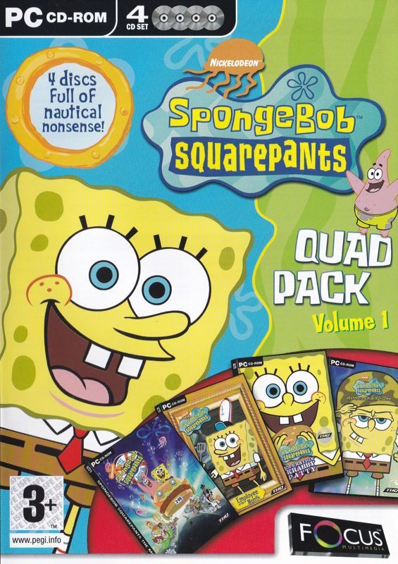 Game cover: SpongeBob SquarePants: Quad Pack - Volume 1