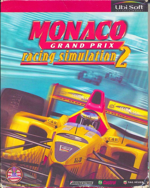 Game cover: Monaco Grand Prix Racing Simulation 2