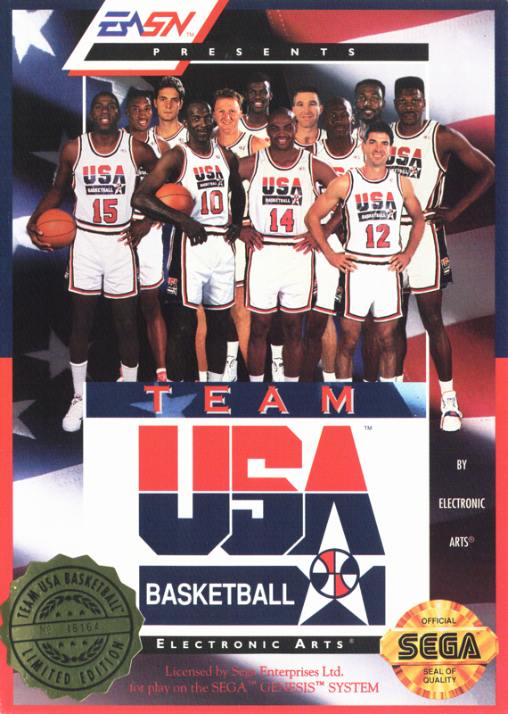 Game cover: Team USA Basketball