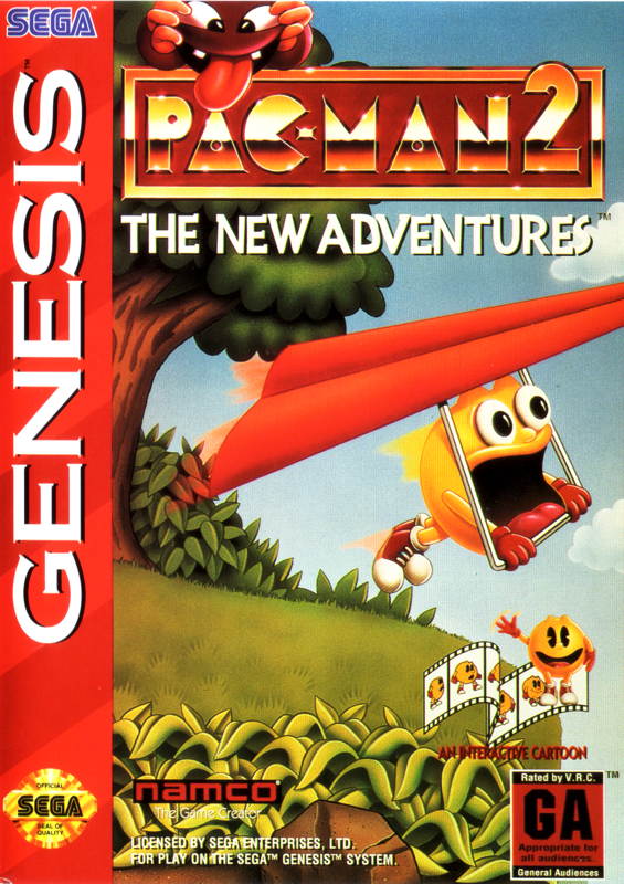 Game cover: Pac-Man 2: The New Adventures