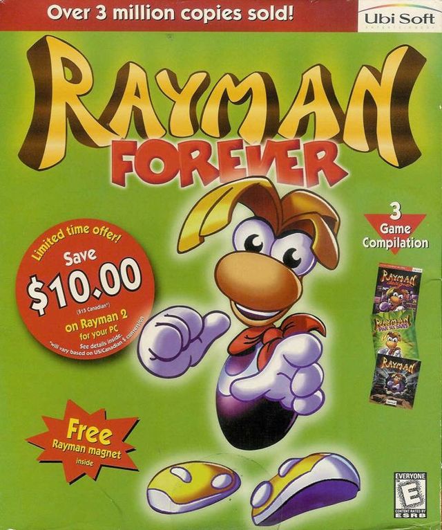 Game cover: Rayman Forever