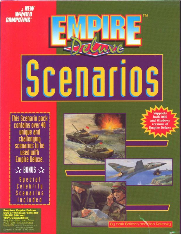 Game cover: Empire Deluxe Scenarios