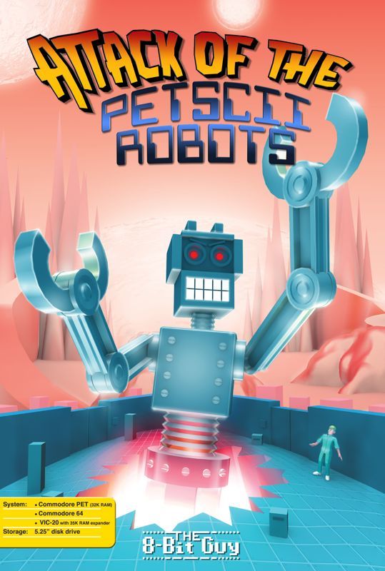 Game cover: Attack of the Petscii Robots
