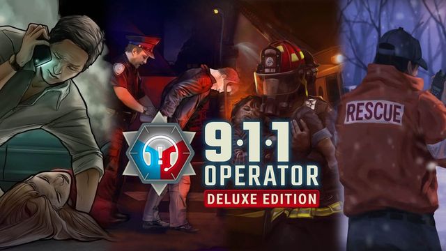 Game cover: 911 Operator: Deluxe Edition