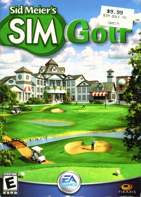Game cover: Sid Meier's SimGolf