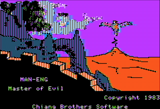 Game cover: Man-Eng: Master of Evil