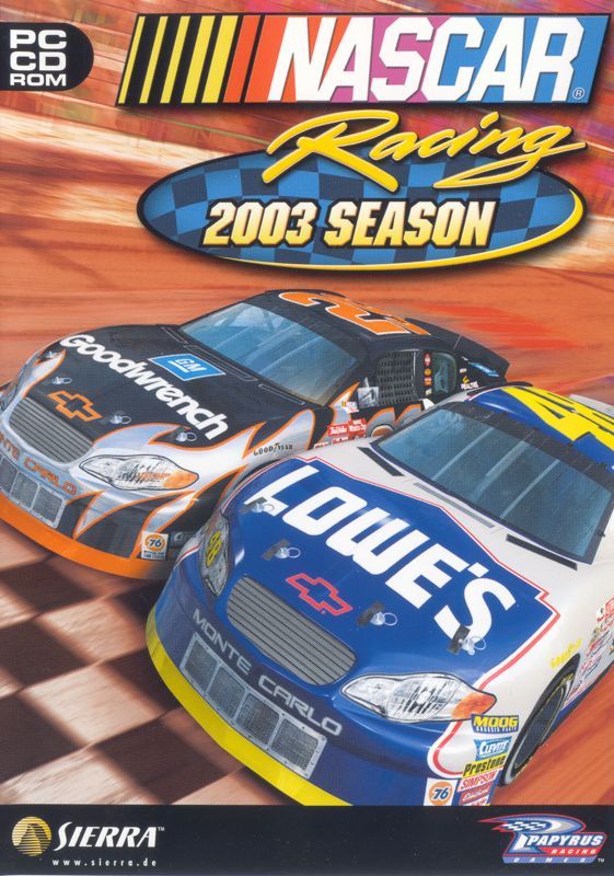 Game cover: NASCAR Racing 2003 Season