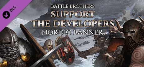 Game cover: Battle Brothers: Support the Developers - Nordic Banner