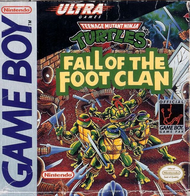 Game cover: Teenage Mutant Ninja Turtles:  Fall of the Foot Clan