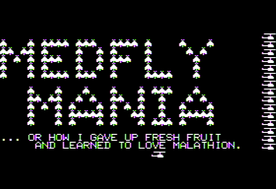 Game cover: Medfly Mania