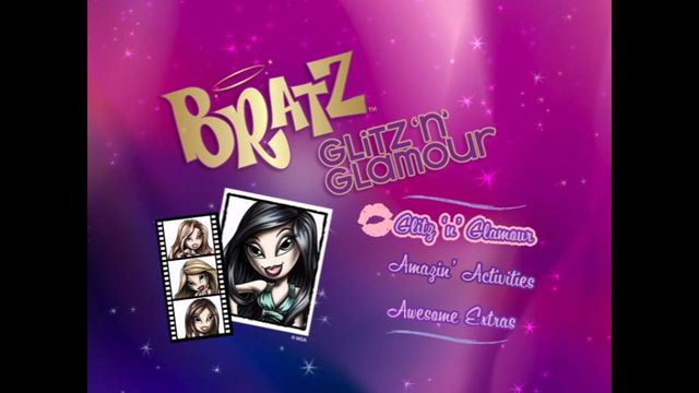 Game cover: Bratz Glitz 'N' Glamour
