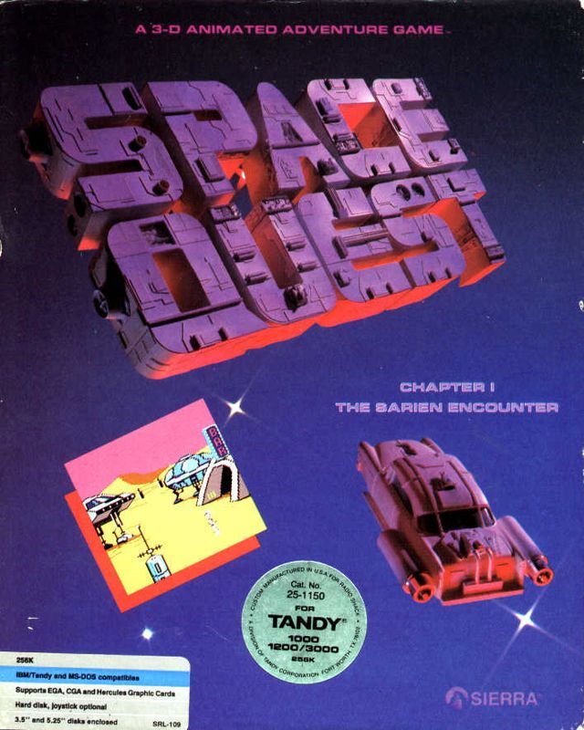 Game cover: Space Quest: Chapter I - The Sarien Encounter