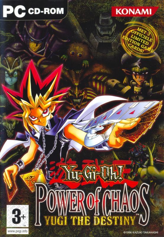 Game cover: Yu-Gi-Oh!: Power of Chaos - Yugi the Destiny