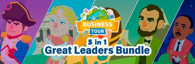 Game cover: Business Tour: 5 in 1 - Great Leaders Bundle