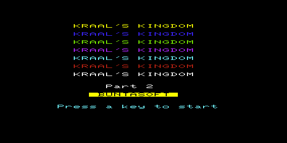 Game cover: Kraal's Kingdom