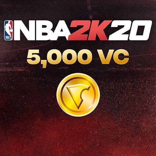 Game cover: NBA 2K20: 5,000 VC