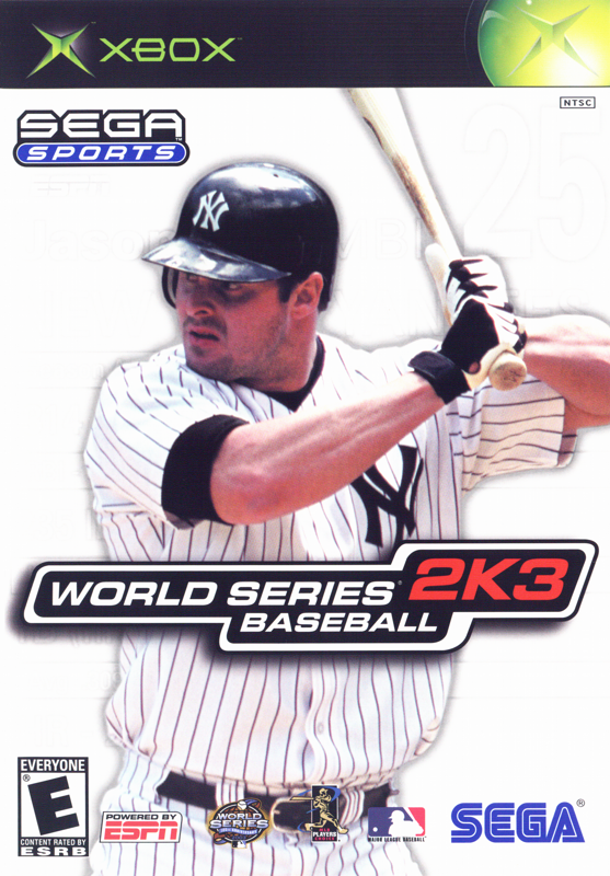 Game cover: World Series Baseball 2K3