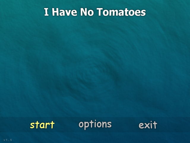 Game cover: I Have No Tomatoes