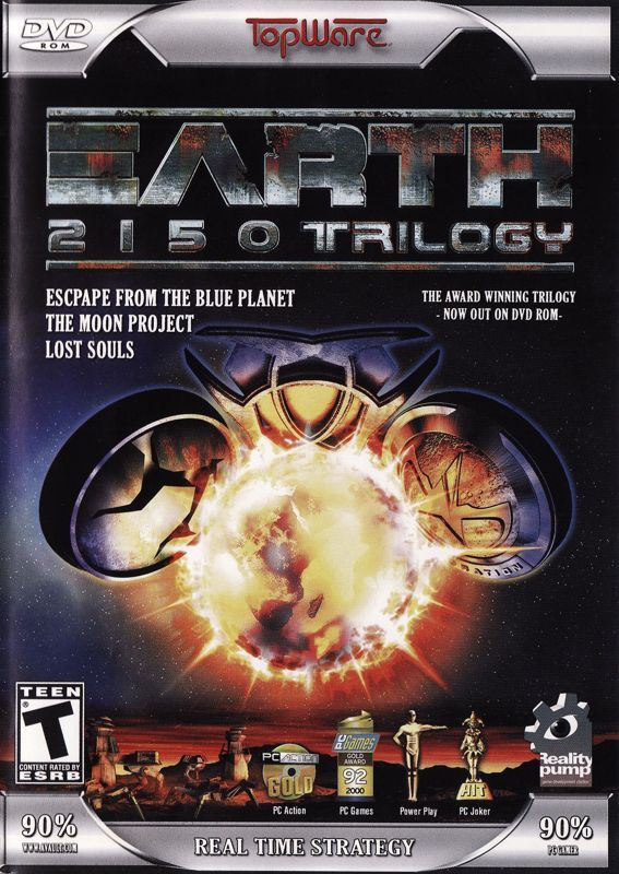 Game cover: Earth 2150 Trilogy