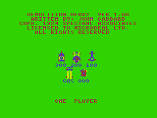 Game cover: Demolition Derby