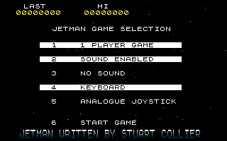 Game cover: Jetman