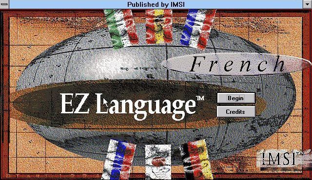 Game cover: EZ Language: French