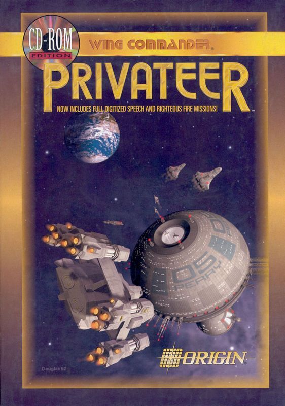 Game cover: Wing Commander: Privateer - CD-ROM Edition