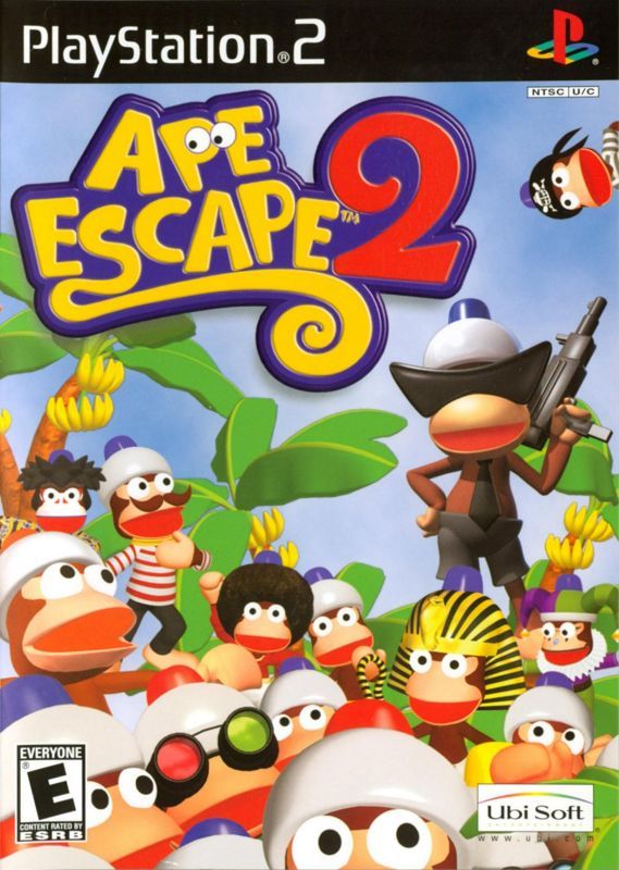 Game cover: Ape Escape 2